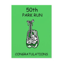 50. Park Run Herzlichen Glückwunsch