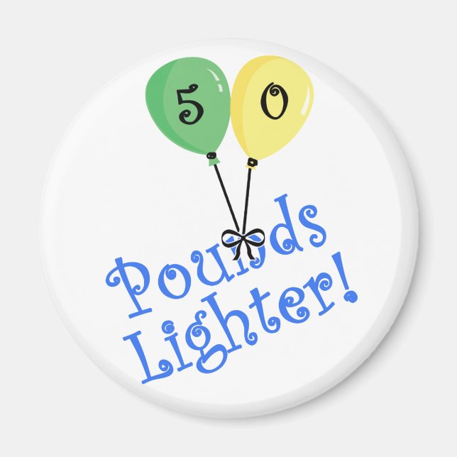 50 Pfund LIghter Magnet (Vorne)