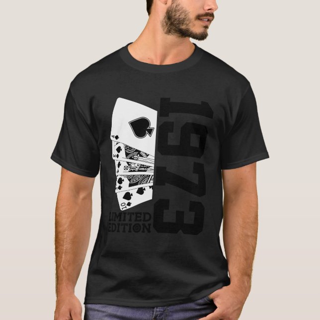 50. Poker 1973 T-Shirt (Vorderseite)