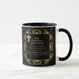 50. PRIEST Ordination Jubiläum Personalisiert Tasse
