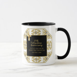 50. PRIEST Ordination Jubiläum Personalisiert Tasse