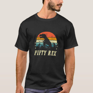 50 Rex Happy Birthday 50 Years Old Vater-Dy Mama-M T-Shirt