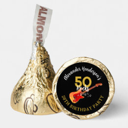 50 Rocks Cool Guitar 50. Geburtstagsfeier
