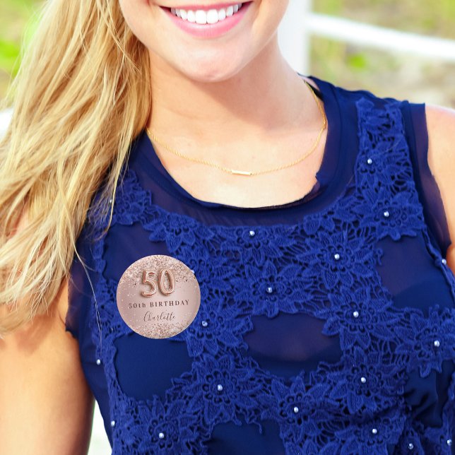 50. Rose Goldrot Button (Von Creator hochgeladen)