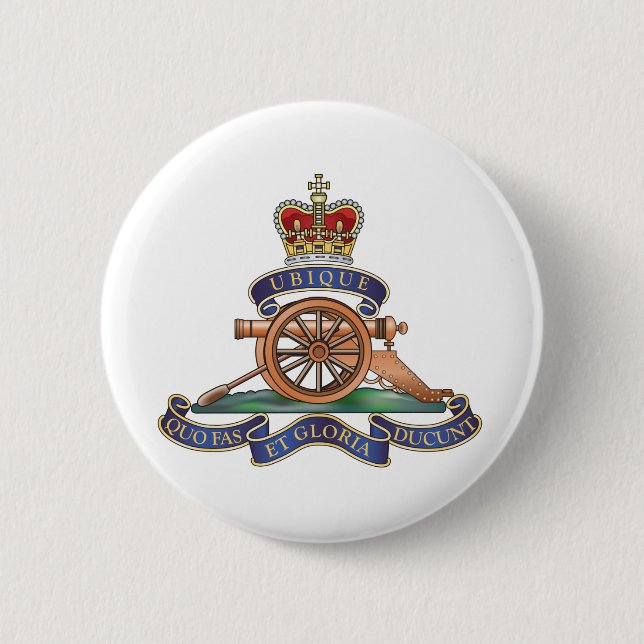 50. Royal Artillery des Missile Regiment Button (Vorderseite)