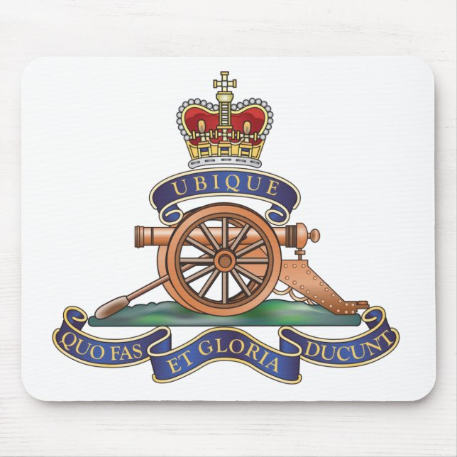 50. Royal Artillery des Missile Regiment Mousepad (Vorne)