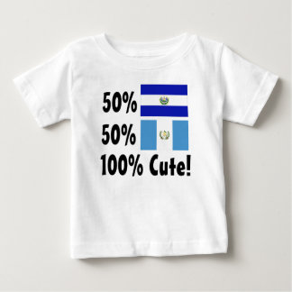 50% Salvadorianer 50% Guatemalteke 100% niedlich Baby T-shirt
