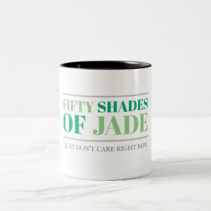 50 Schatten Jade Zweifarbige Tasse