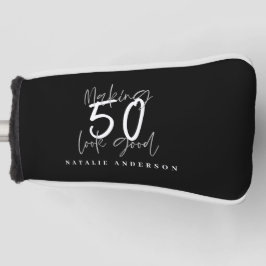 50 sehen gut aus Geburtstagsfeier  Golf Headcover