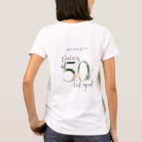 50 sehen gut aus wie der grüne goldene Geburtstag