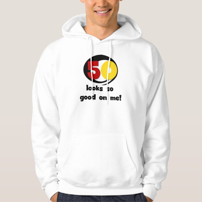 50 sieht mir so gut aus wie T - Shirt und Geschenk (Vorderseite)