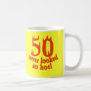 50 so heiß nie geschaut tasse