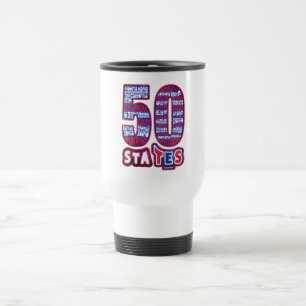 50 STATES USA REISEBECHER