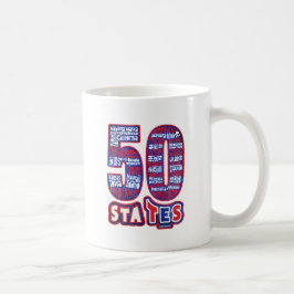 50 STATES USA TASSE