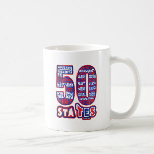 50 STATES USA TASSE