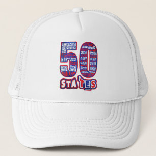 50 STATES USA TRUCKERKAPPE