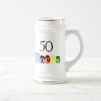 50 Steine Bierglas