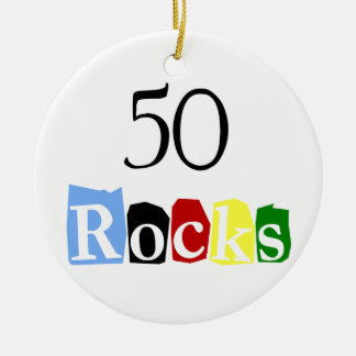 50 Steine Keramikornament