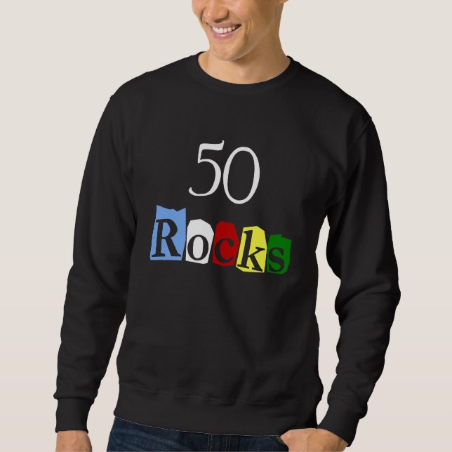 50 Steine Sweatshirt (Vorderseite)