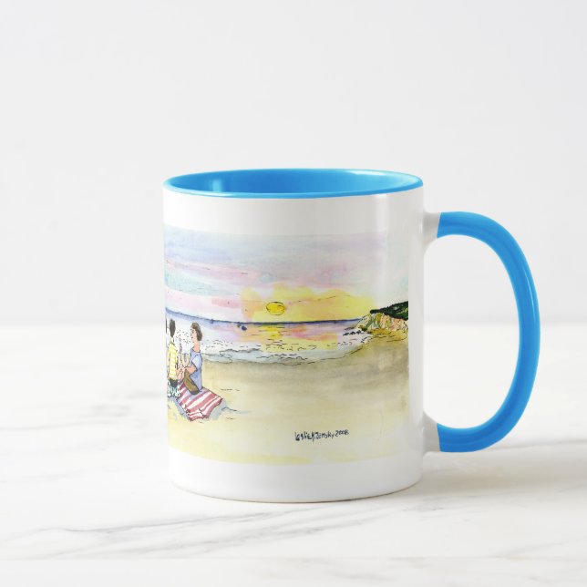 50. Strand-Party Tasse (Rechts)