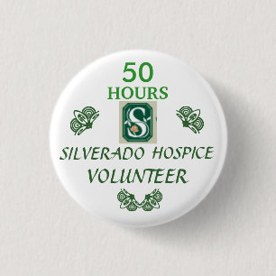 50 Stunden-freiwilliges Button