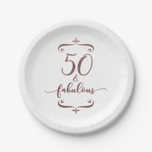 "50 u. fabelhafter" pappteller