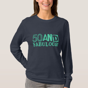  50 und fabelhaft! Geburtstags-Shirt  Vintager Sti T-Shirt