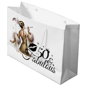 50 und Fabelhaft Große Geschenktüte