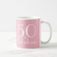 50 und fabelhafte 50. Geburtstag Geschenke Tasse