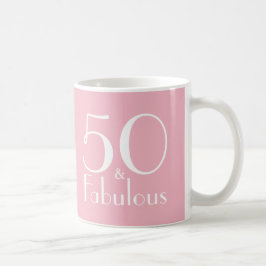 50 und fabelhafte 50. Geburtstag Geschenke Tasse