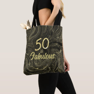 50 und fabelhafte 50. Geburtstagsparty Black and G