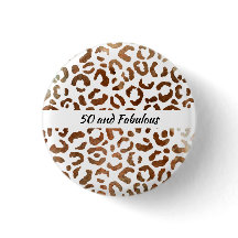 50 und fabelhafte Big Cat Print Abstrakt