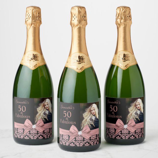 50 und fabelhafte Geburtstagsflasche (Flaschen)