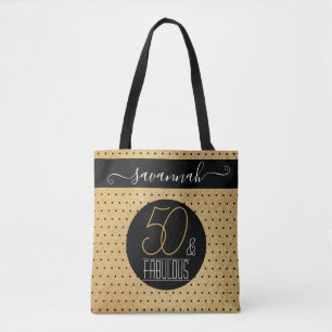 50 und fabelhafte Gold Individuelle Name Geburtsta