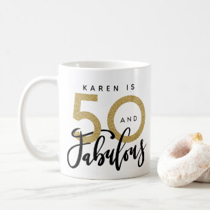 50 und fabelhafte Tasse