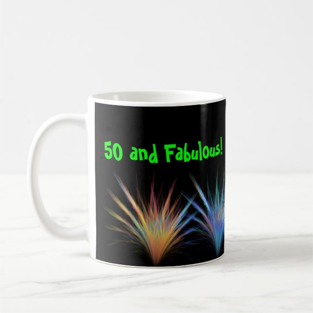 50 und fabelhafte Tasse (Links)