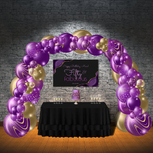 50 und fabelhaftes 50. Geburtstagsbanner Banner