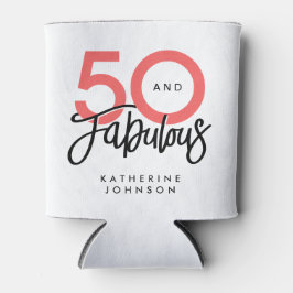 50 und fabelhaftes Elegant 50. Geburtstag Dosenkühler