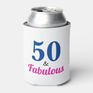 50 und fabelhaftes Geburtstags-Geschenk können Dosenkühler