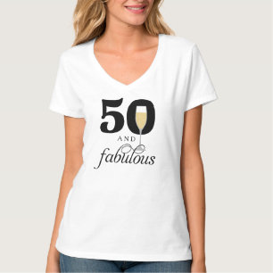 50 und fabelhaftes Geburtstags-Shirt T-Shirt