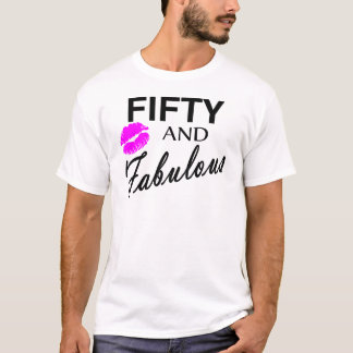50 und fabelhaftes T-Shirt