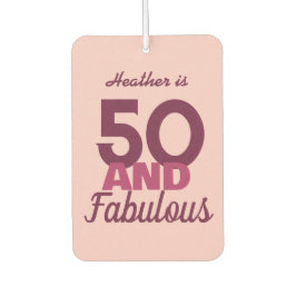 50 und Fabulous Autolufterfrischer