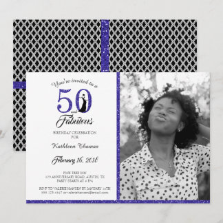 50 und Fabulous| Einladung zur 50. Geburtstagspart