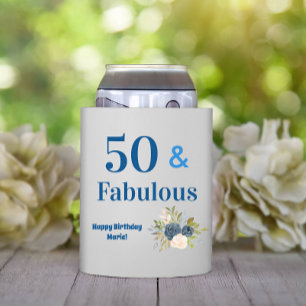 50 und Fabulous Geburtstag Dosenkühler