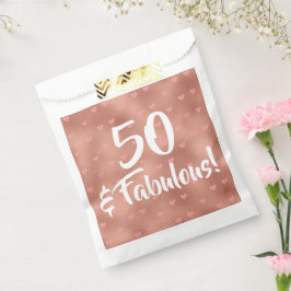 50 und Fabulous Geburtstag Geschenktütchen