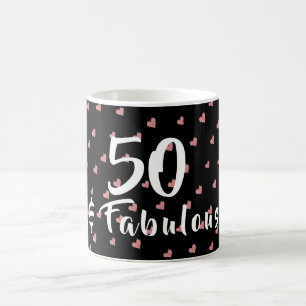 50 und Fabulous Geburtstag Kaffeetasse