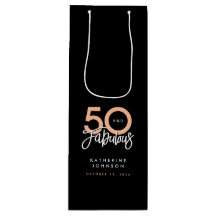 50 und Fabulous Modern 50. Geburtstag