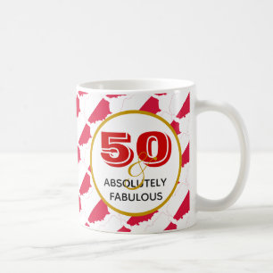 50 und Fabulous POLEN FLAG Kaffeetasse