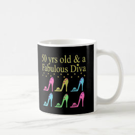 50 UND FABULOUS SHOE LOVER DESIGN KAFFEETASSE