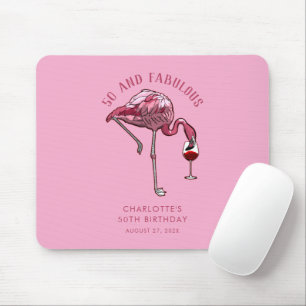 50 und fantastischer 50. Geburtstagsschwung indivi Mousepad